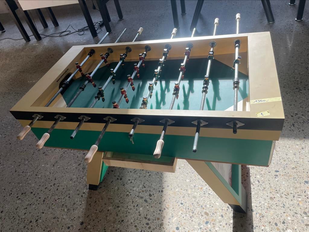 tafelvoetbal / voetbaltafel / kicker Jupiter 7-ster, Ophalen, Zo goed als nieuw
