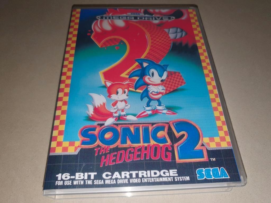 Sonic The Hedgehog 2 Sega Mega Drive Game Case, Consoles de jeu & Jeux vidéo, Jeux | Sega, Envoi, Comme neuf, Mega Drive