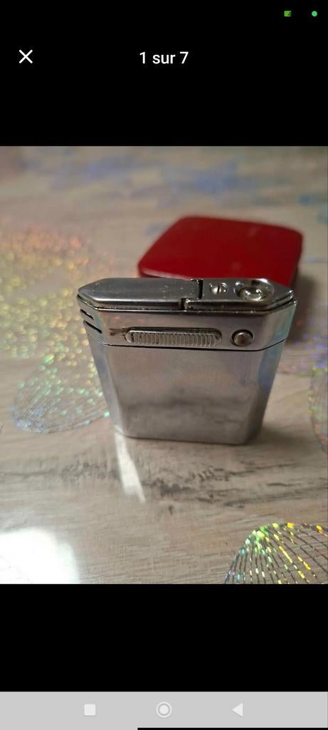 Ancien briquet, Enlèvement