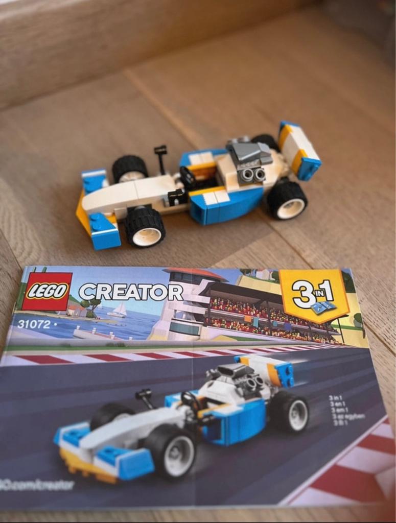 Lego 3 in 1 creator 31072 -extreme motoren, Ophalen, Zo goed als nieuw, Complete set, Lego