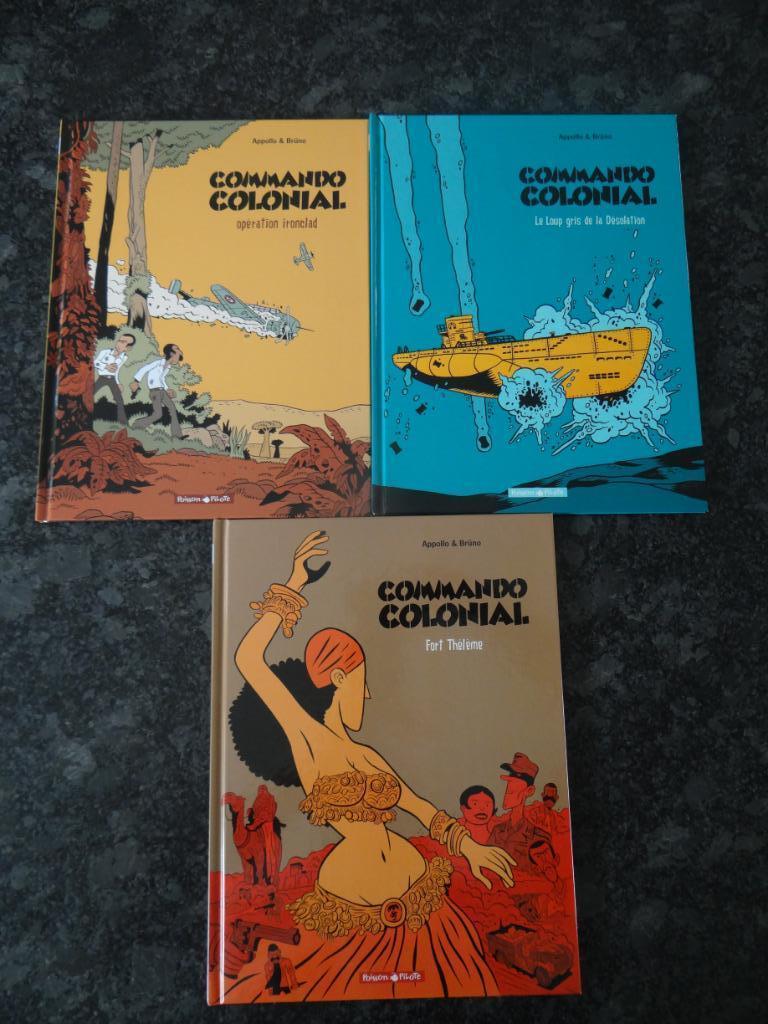 COMMANDO COLONIAL (T1 T2 T3) ; état neuf, Enlèvement ou Envoi