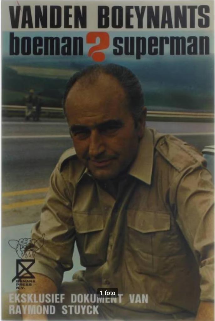 Vanden Boeynants boeman? superman, Raymond Stuyck, 1973, 207, Boeken, Politiek en Maatschappij, Ophalen