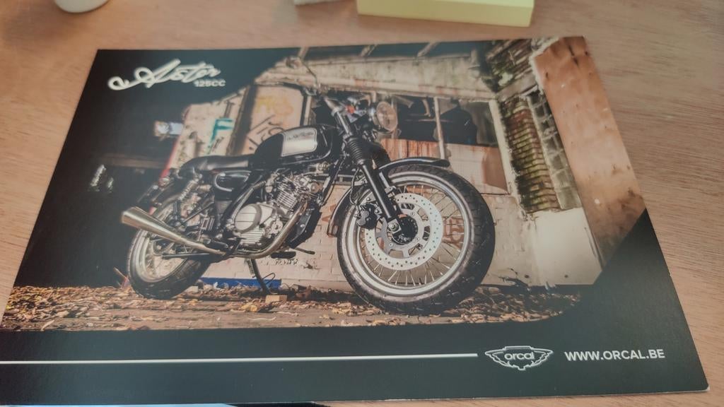 Orcal aster 125 kaart, Enlèvement ou Envoi, Comme neuf