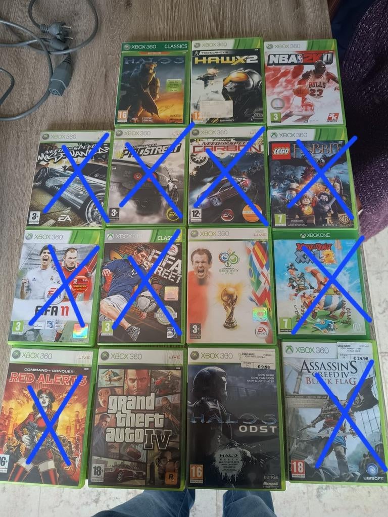 X box 360 spelletjes, Games en Spelcomputers, Ophalen, Zo goed als nieuw