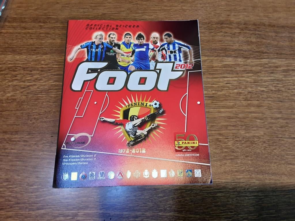 Panini foot 2012 compleet, Verzamelen, Ophalen of Verzenden, Zo goed als nieuw