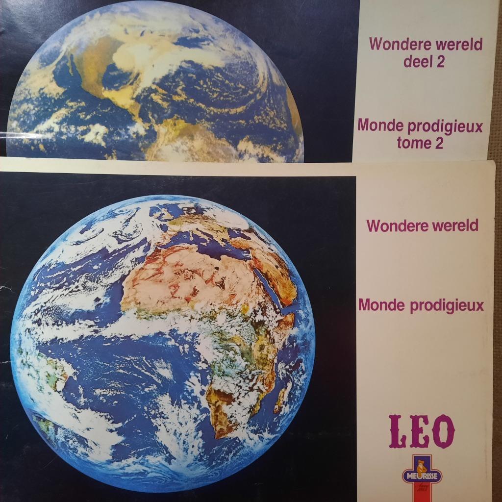 prenten LEO - MEURISSE - WONDERE WERELD - 2 delen - NED/FR, Verzamelen, Ophalen of Verzenden