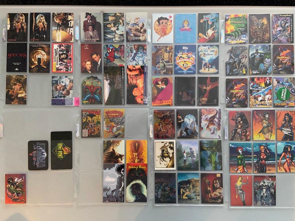 Diverse promo trading cards, Ophalen of Verzenden, Zo goed als nieuw, Meerdere stickers
