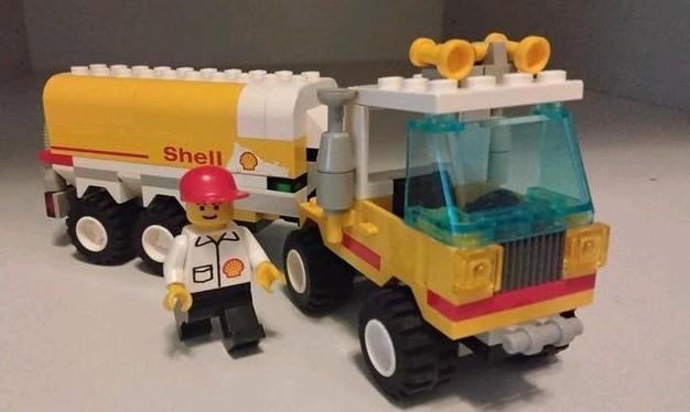 Lego 1252 Shell tankauto, Enlèvement ou Envoi, Comme neuf, Ensemble complet, Lego
