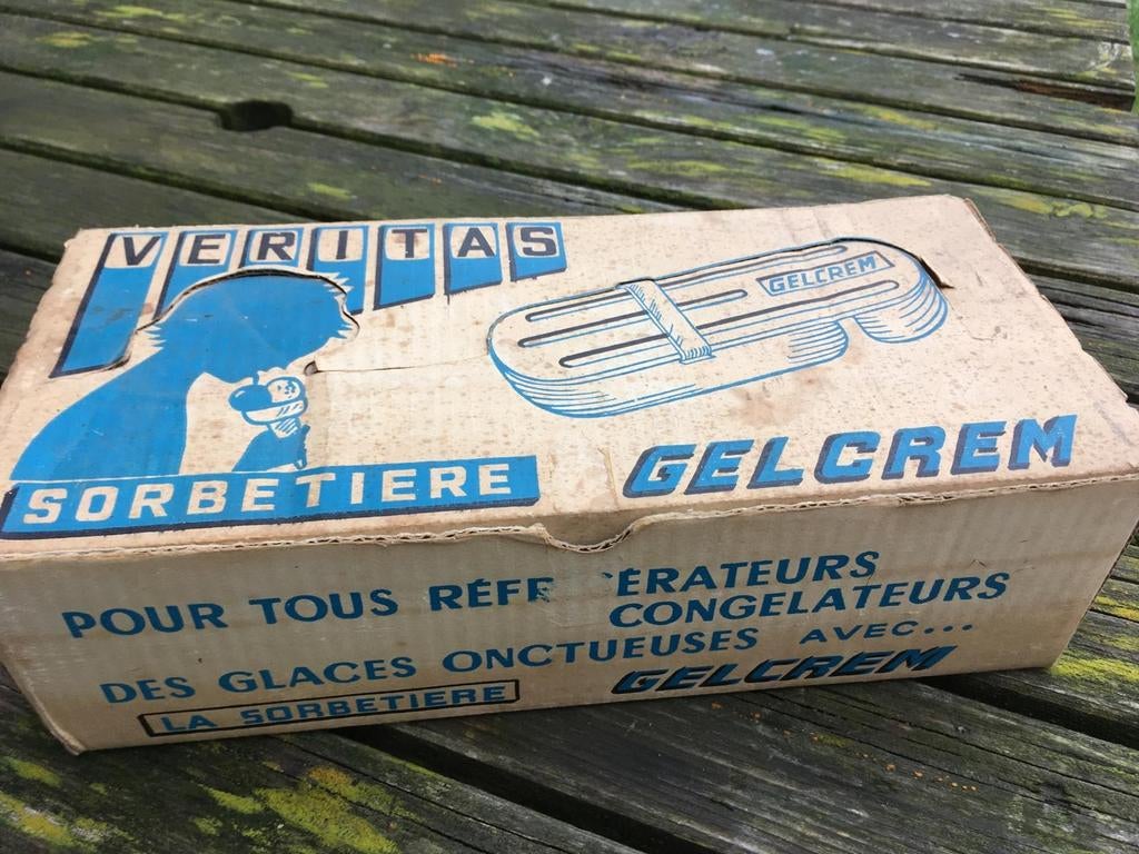 Vintage ijscrèmemaker Veritas - ca. 1965, Ophalen of Verzenden, Gebruikt