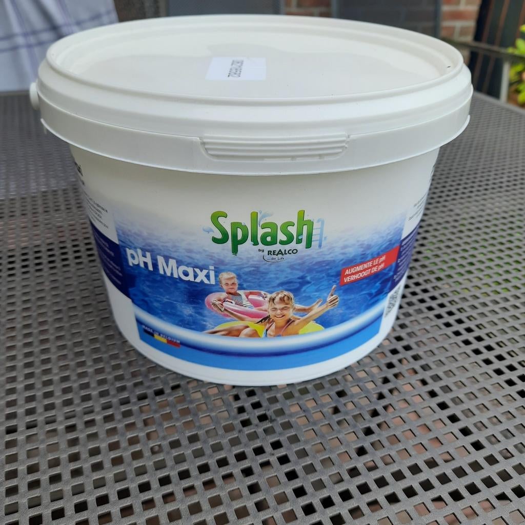 SPLASH pH MAXI GRANULAAT 2,5kg *NEW* voor ZWEMBAD, Ophalen, Nieuw, Overige typen