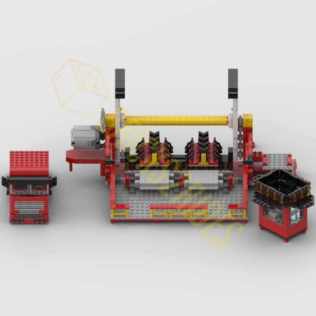 Lego Kermis KMG Surf Ride Attractie, Verzenden, Lego, Nieuw, Compleet