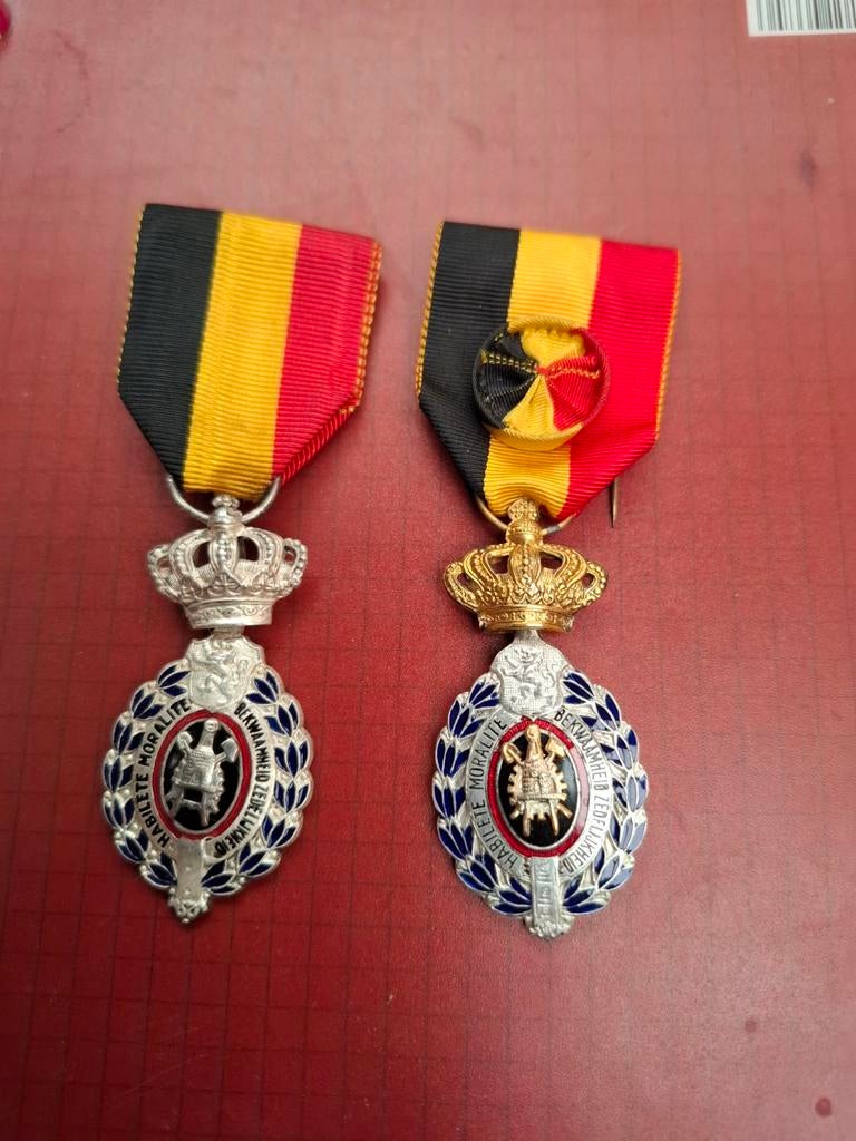 medaile van de arbeid 1e en 2de graad, Ophalen of Verzenden