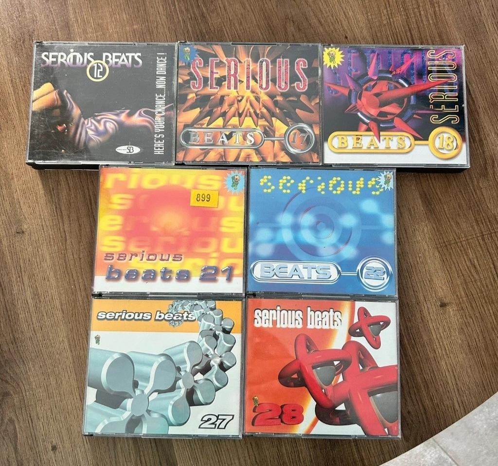 Complete set Serious Beats CD’s – Klassieke Dance/Trance Com, Cd's en Dvd's, Cd's | Dance en House, Ophalen of Verzenden