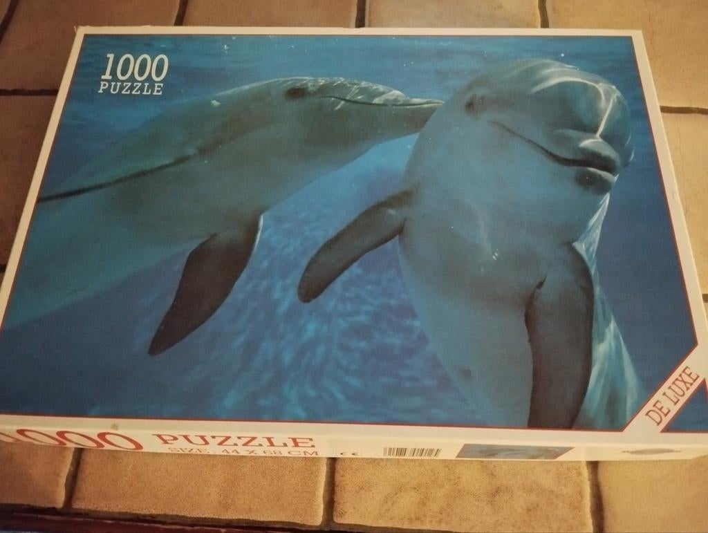 Puzzel walvissen 1000 stukken, Ophalen