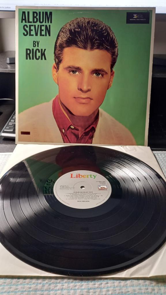 Rick Nelson ‎– Album Seven By Rick - Lp = Menthe, Enlèvement ou Envoi, Comme neuf, 12 pouces, Rock and Roll