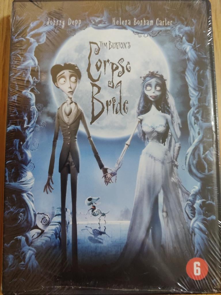 Corpse Bride (2005) (Tim Burton) Zeldzaam! Sealed DVD, Ophalen of Verzenden, Zo goed als nieuw