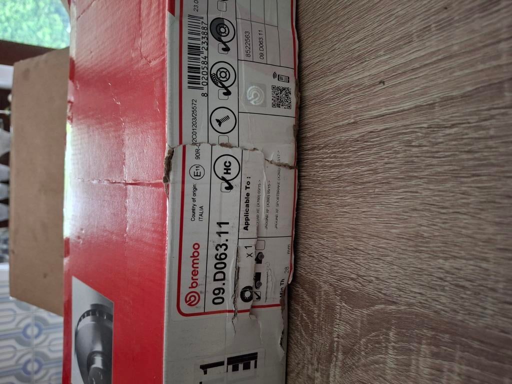 Disques et plaquettes de freins, Auto's, Jaguar, Particulier, XE, Ophalen