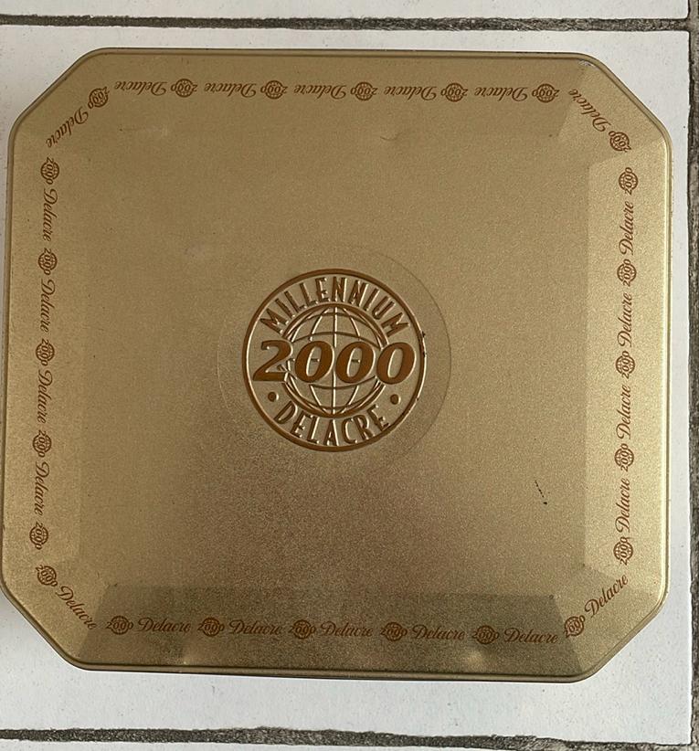Boîte en tôle Delacre Millénaire 2000, Collections, Enlèvement ou Envoi, Comme neuf