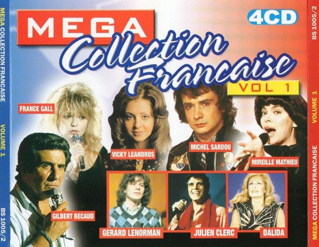 Mega Collection Francaise Vol 1 Cd Box, Cd's en Dvd's, Ophalen of Verzenden, Zo goed als nieuw, Boxset