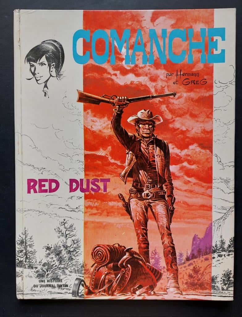 COMANCHE N1 Red Dust EO 1972 par Hermann bon état, Enlèvement ou Envoi