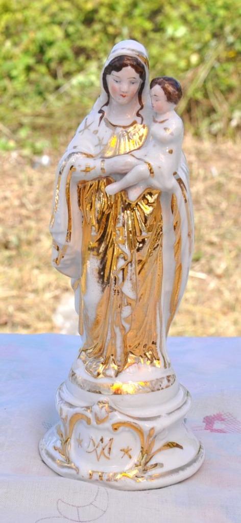 vierge a l'enfant vieil andenne, Antiquités & Art, Enlèvement ou Envoi