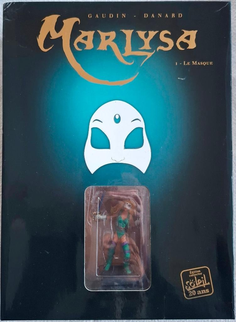 Marlysa T1 - Le masque (Coffret Ed collector 20 ans Soleil), Livres, Enlèvement ou Envoi, Une BD, Utilisé, Gaudin - Danard