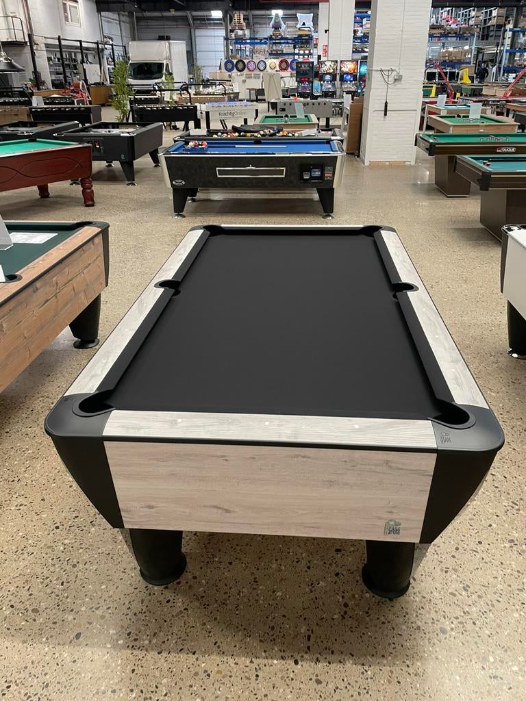 Pooltafel Sam 7ft Polar Black Label, Sport en Fitness, Ophalen, Pooltafel