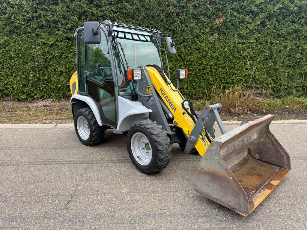 Kramer 5035 wiellader, Ophalen, Graafmachine