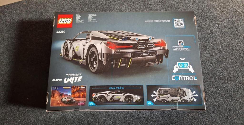 lego technic Supercar Lamborghini ref. 42214 Nieuw, Ophalen of Verzenden, Nieuw, Complete set, Lego