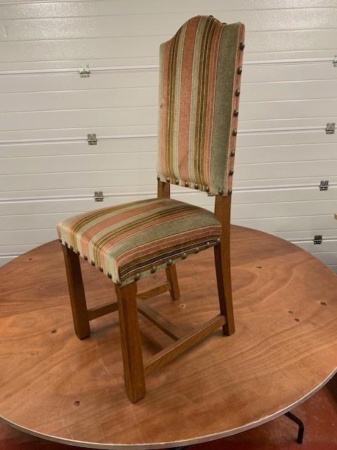 Rustieke massieve stoelen, Huis en Inrichting, Stoelen, Ophalen, Gebruikt, Bruin, Rustiek