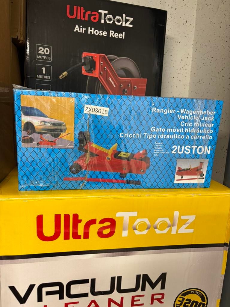 Autokrik 2000 Kilo NIEUW IN DOOS!, Ophalen of Verzenden, Nieuw, Hydraulisch, Garagekrik