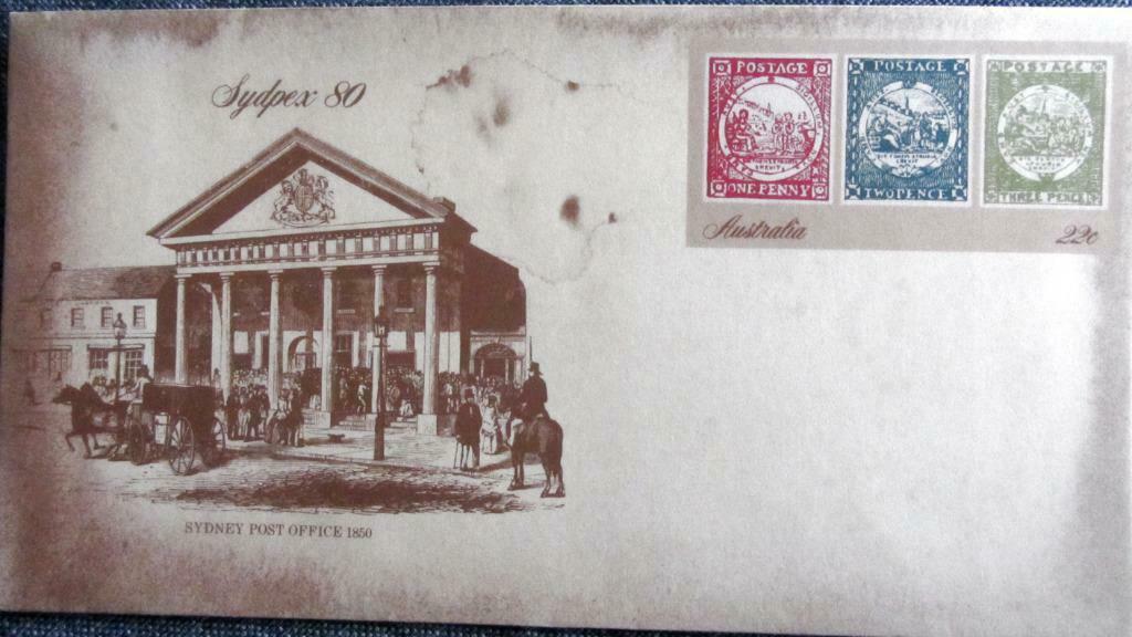FDC-VERVOERMIDDELEN-TRAM-TREIN-AUTO-KOETS-FIETS-AUSTRALIË, Ophalen of Verzenden, Gestempeld, Overige thema's