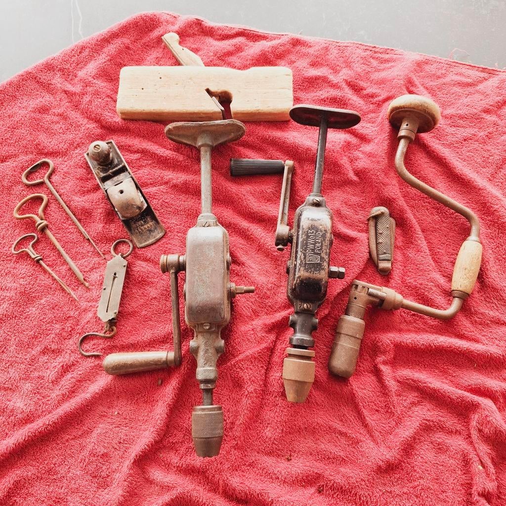 Vintage werkgerief, Antiek en Kunst, Ophalen