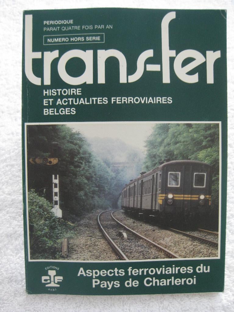 SNCB SNCV – GTF – Charleroi - 1987 - rare, Collections, Enlèvement ou Envoi, Utilisé