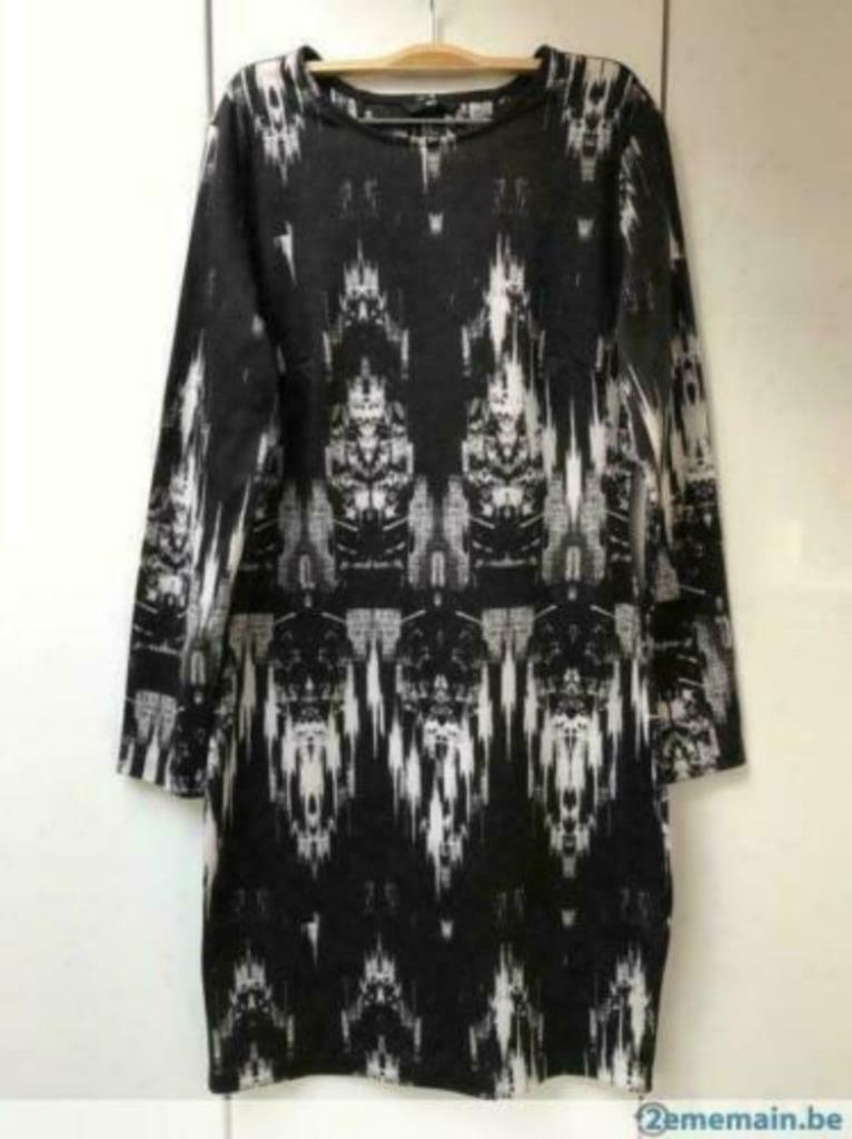 H&M Jurk - Maat M, Maat 38/40 (M), H&M, Zwart, Ophalen of Verzenden