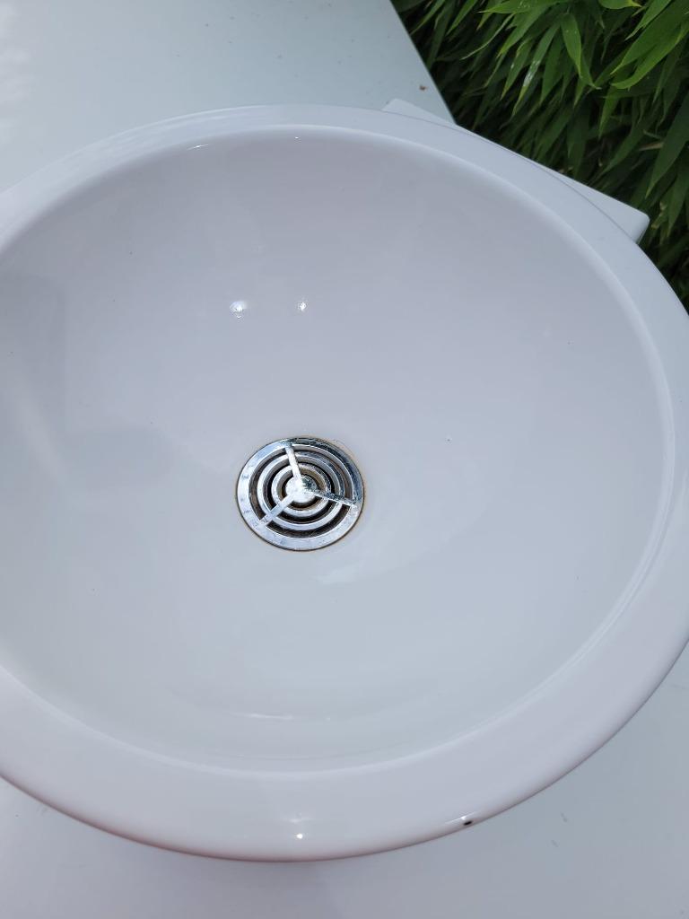 lavabo rond, Enlèvement ou Envoi, Utilisé, Lavabo