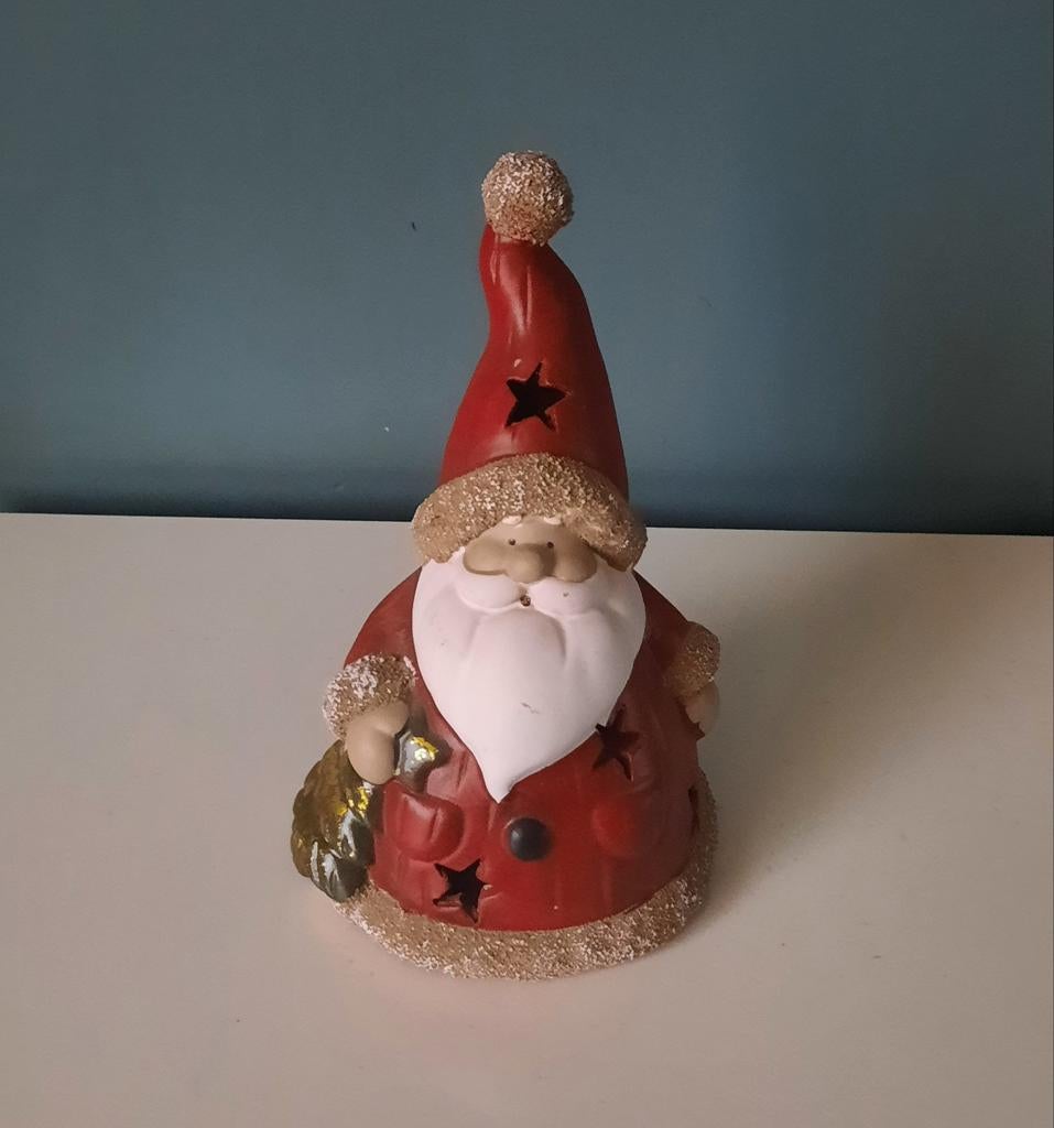 Kerstman kaarsenhouder, Diversen, Ophalen of Verzenden