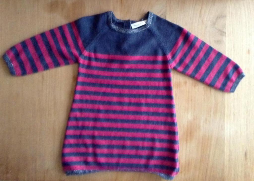Robe chaude Noukie's 9 mois/74 cm, Robe ou Jupe, Enlèvement ou Envoi, Comme neuf, Noukies