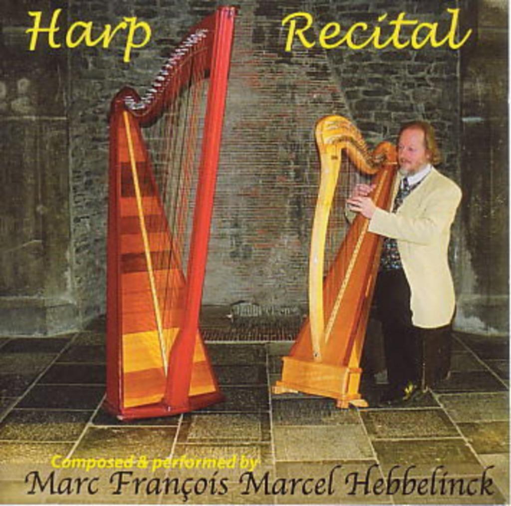 CD Harp Recital Marc François Marcel Hebbelinck, Enlèvement, Utilisé, Musique de chambre