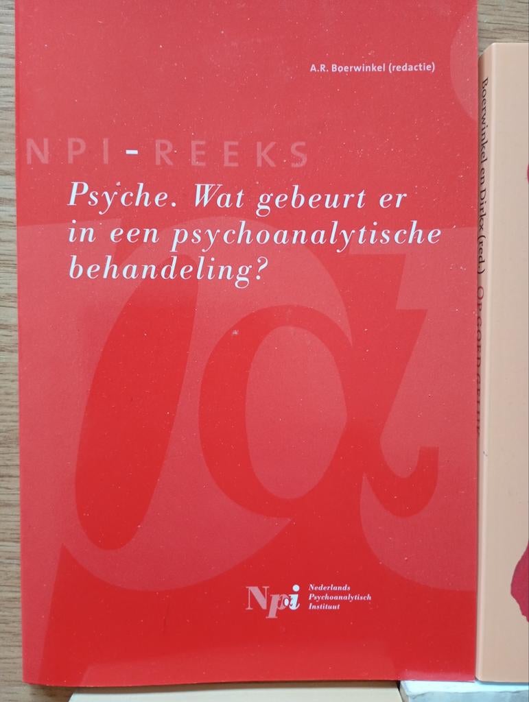 Boerwinkel en Dirkx. Op goed geluk. Psychoanalyse en vertrou, Ophalen of Verzenden