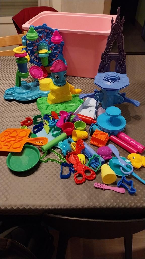 Plasticine vormpjes, Ophalen, Gebruikt, Knutselen