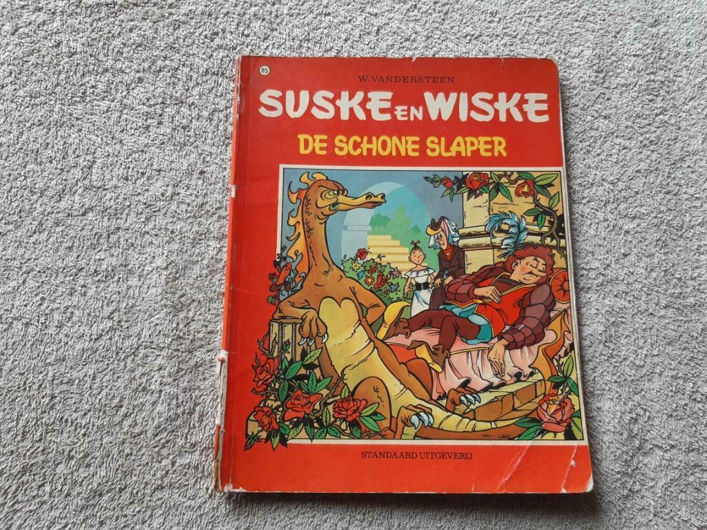 Suske en Wiske.85.De schone slaper., Boeken, Eén stripboek, Ophalen of Verzenden, Gelezen