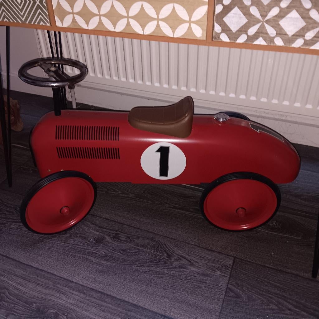 Metalen loop auto, Kinderen en Baby's, Speelgoed |Speelgoedvoertuigen, Ophalen, Zo goed als nieuw