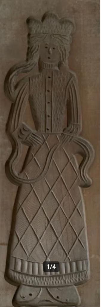 Houten speculaasvorm, speculaasplank, (speculaas), Ophalen