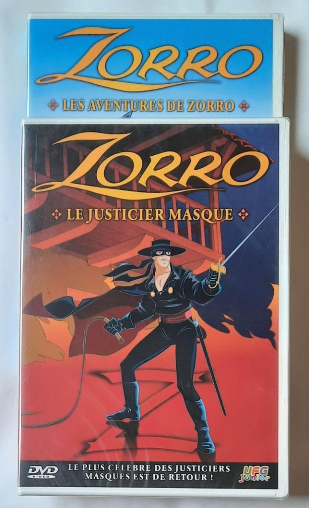 Les Aventures de Zorro + Le justicier masqué neuf sous blist, Tous les âges, Enlèvement ou Envoi, Neuf, dans son emballage