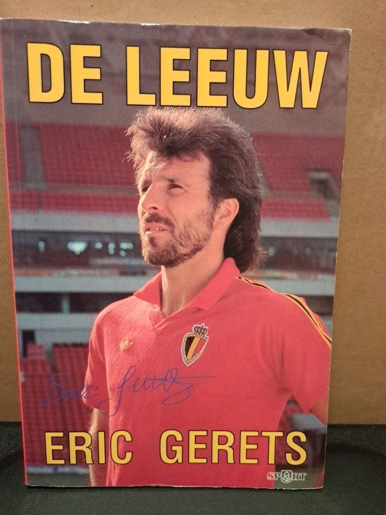 DE LEEUW , Eric Gerets, Boeken, Sportboeken, Gelezen, Balsport, Ophalen of Verzenden