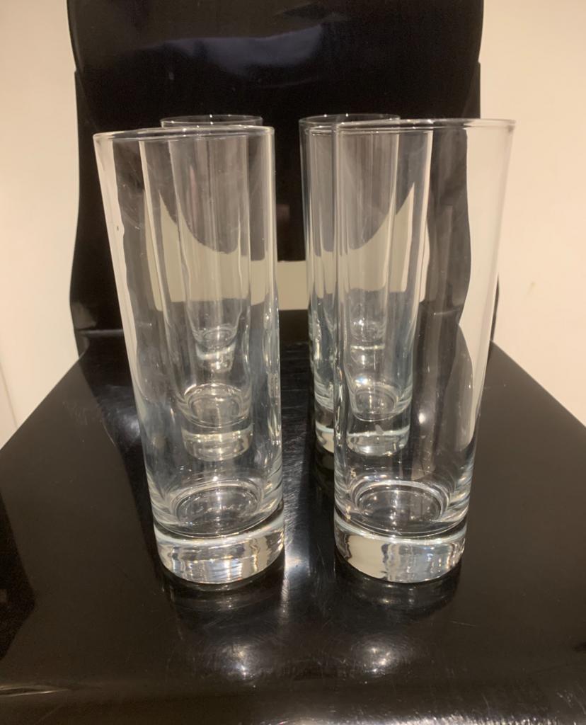 6 verres long drink, Collections, Enlèvement, Utilisé