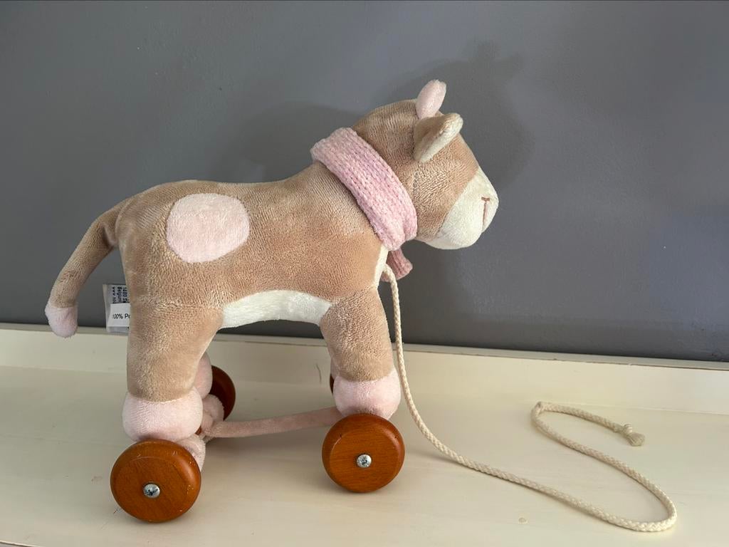 Noukie’s paard op houten wieltjes, Ophalen of Verzenden, Zo goed als nieuw, Paard