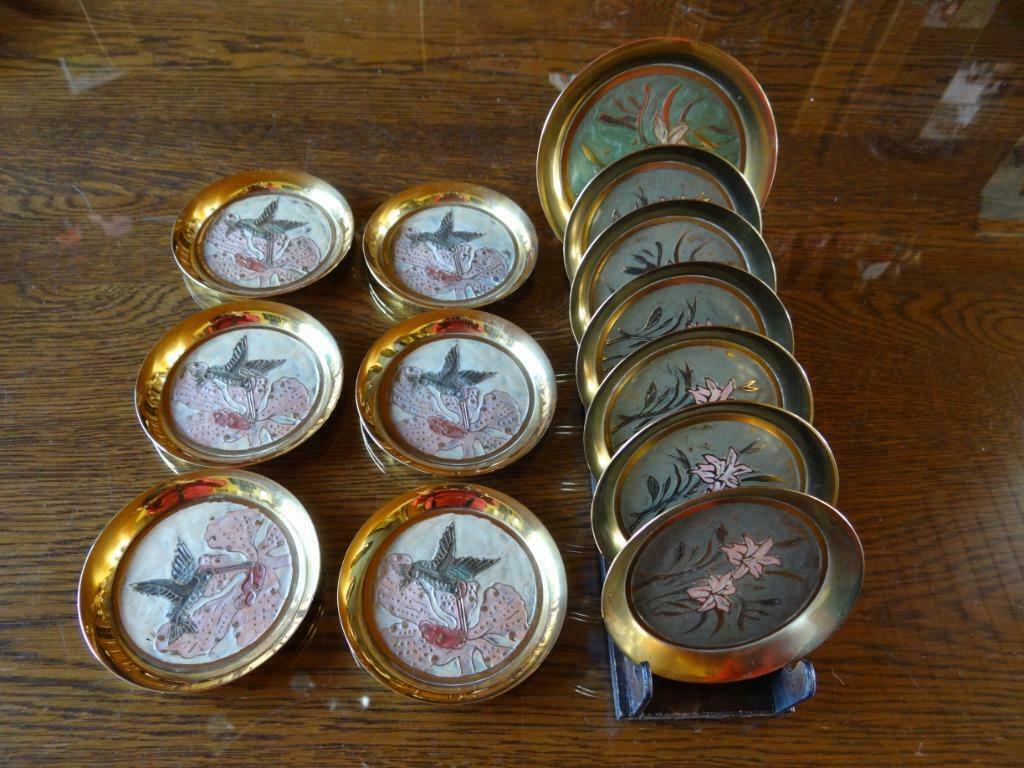 GLASONDERZETTERS IN KOPER, Antiek en Kunst, Antiek | Brons en Koper, Ophalen of Verzenden, Koper