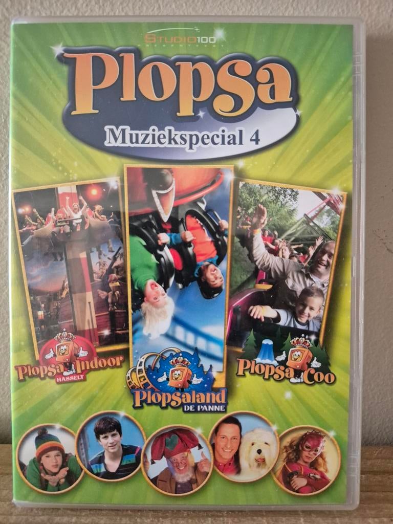 Dvd "Plopsa muziekspecial" met K3, Ophalen of Verzenden, Zo goed als nieuw